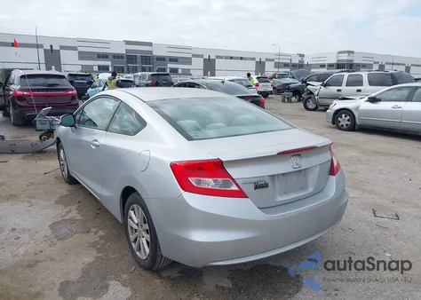 2012 Honda Civic Ex z USA, uszkodzony, nr VIN 2HGFG3B8XCH519973